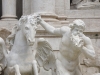 Trevi fountain figures