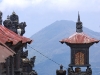 Our first view of Gunung Batur from the temples in the crater rim town of Kintamani