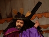 Someone will need to explain to me why Jesus has three salad forks sticking out of his head