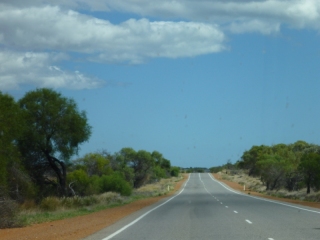 The long road stretches to the horizon, even more endless than American highways