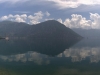 Farewell to Kotor Bay on an eerily calm morning