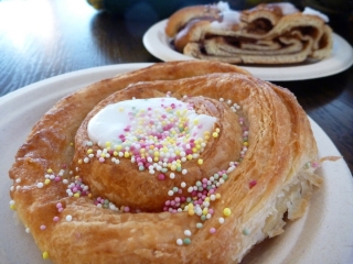 Of course we ate Danish pastries