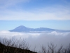 El Teide - on Tenerife - dominates the view over the sea