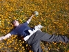 Lying in the flowers again