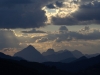Dusk over the mountains