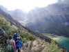 Day Two, and the sun shines bright on Lake Mackenzie and hikers alike