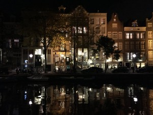 Canals at night